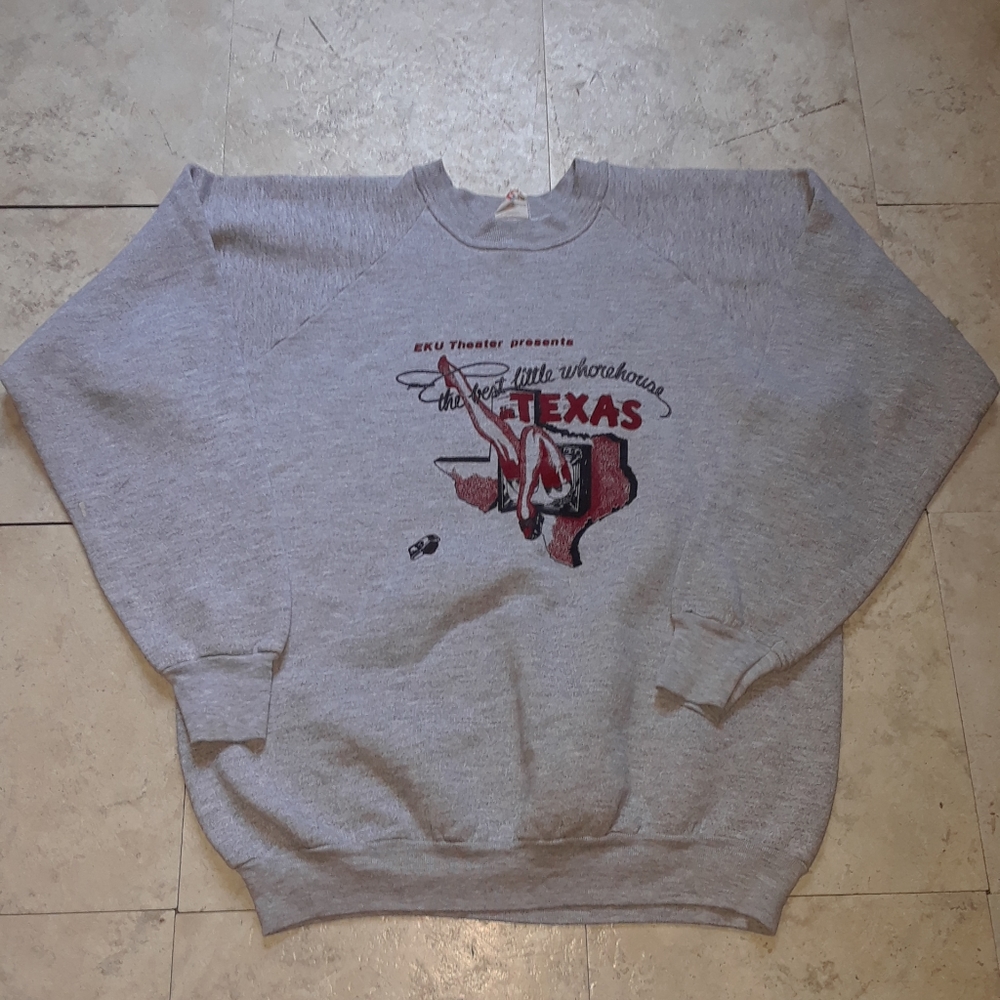 Vintage Best Little Whorehouse in Texas Crewneck